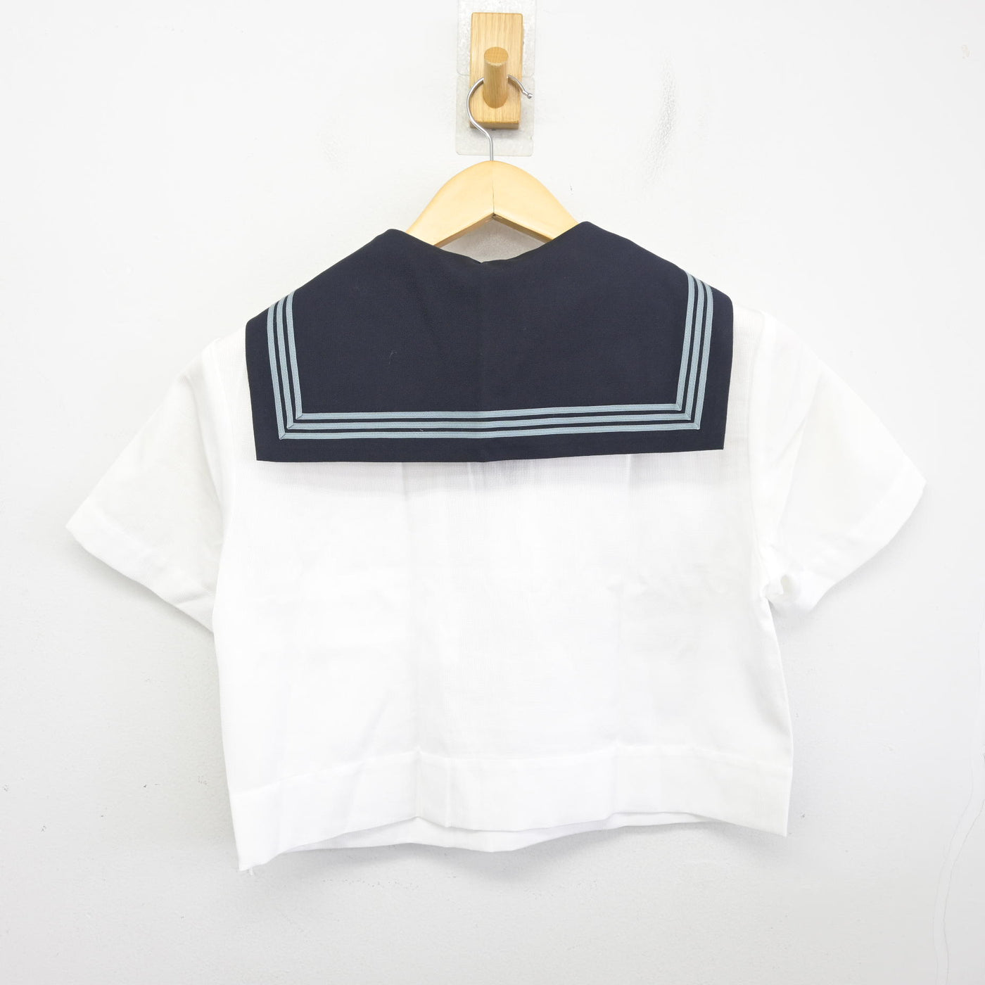 【中古】東京都 大妻中野中学校・高等学校 女子制服 3点 (セーラー服・スカート) sf100416