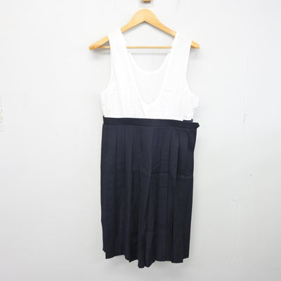 【中古】東京都 大妻中野中学校・高等学校 女子制服 3点 (セーラー服・スカート) sf100416