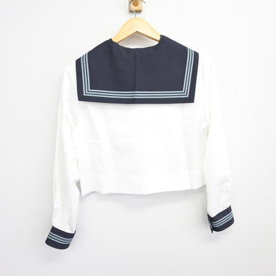 【中古】東京都 大妻中野中学校・高等学校 女子制服 3点 (セーラー服・ニット) sf100417