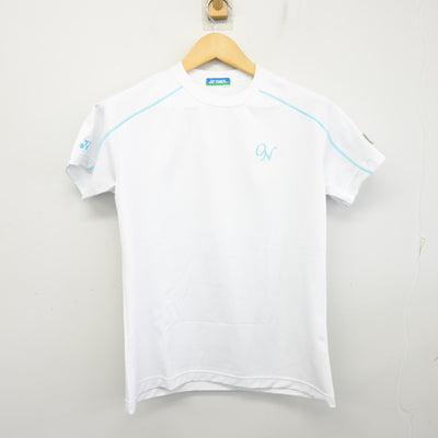 【中古】東京都 大妻中野中学校・高等学校 女子制服 2点 (体操服 上・シャツ) sf100421