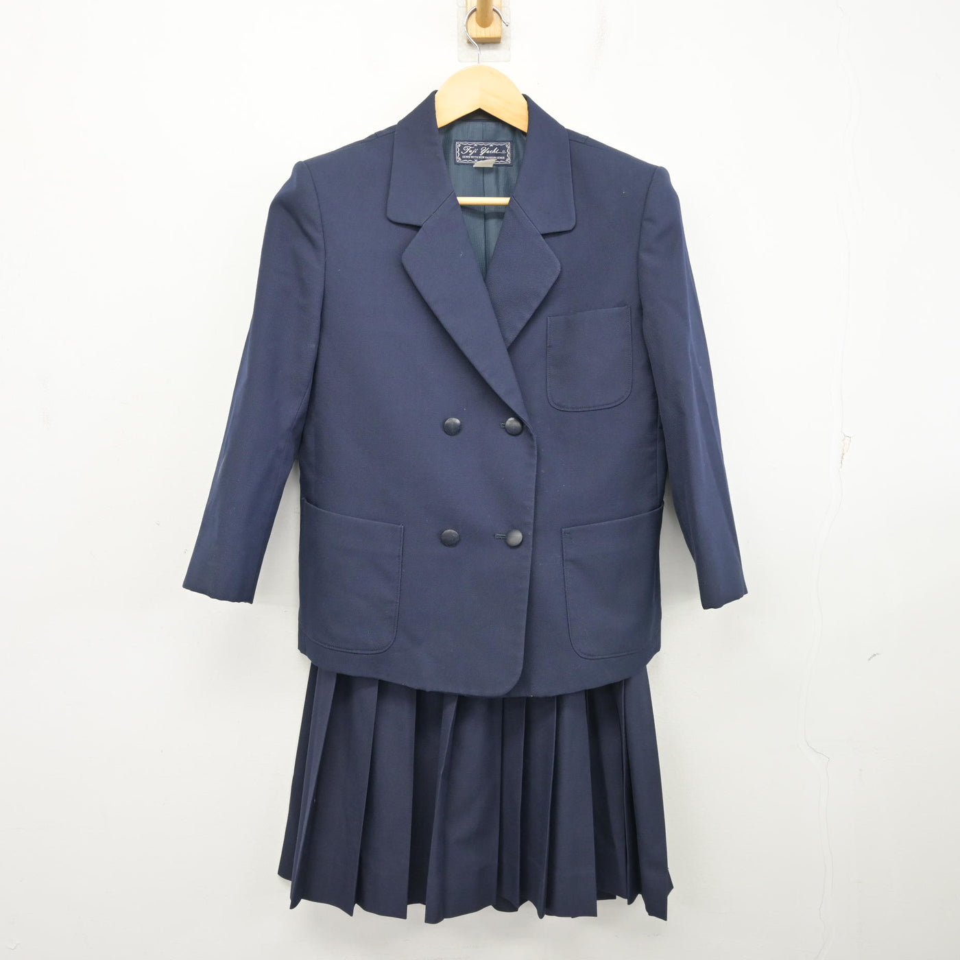 【中古】栃木県 北高根沢中学校 女子制服 2点 (ブレザー・スカート) sf100428