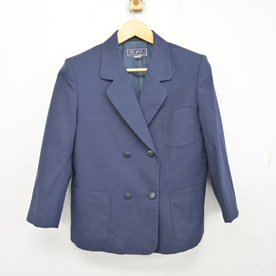 【中古】栃木県 北高根沢中学校 女子制服 2点 (ブレザー・スカート) sf100428