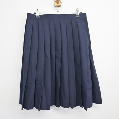【中古】栃木県 北高根沢中学校 女子制服 2点 (スカート) sf100431