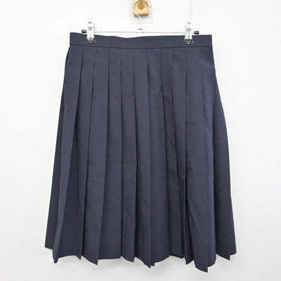 【中古】栃木県 北高根沢中学校 女子制服 2点 (スカート) sf100431