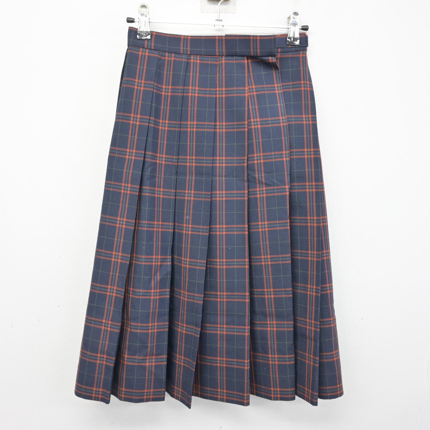 【中古】大阪府 大阪桐蔭中学校・高等学校 女子制服 3点 (ベスト・シャツ・スカート) sf100439