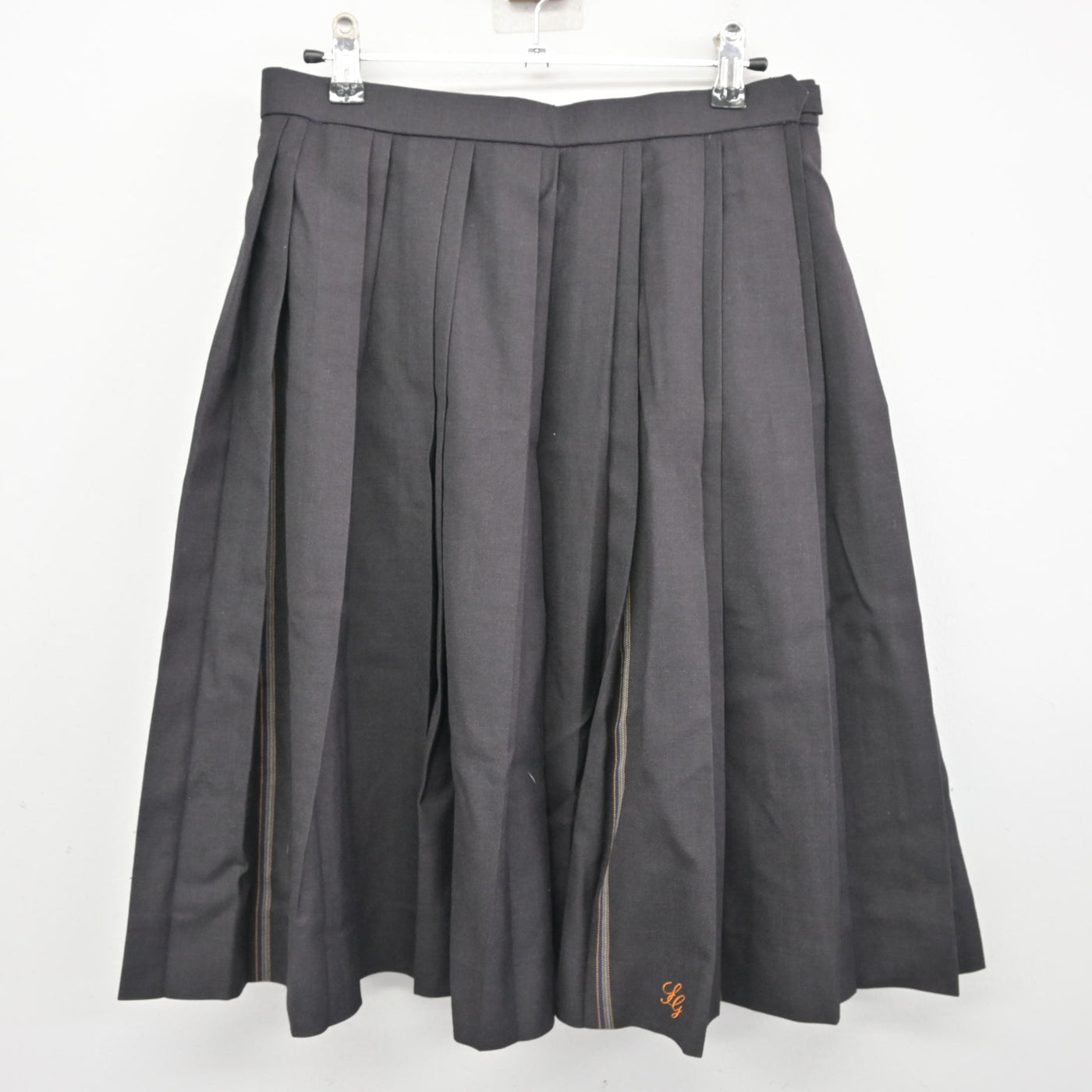 【中古】広島県 崇徳中学校・高等学校 女子制服 4点 (ブレザー・ニット・スカート) sf100443