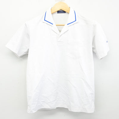 【中古】広島県 国泰寺中学校 女子制服 2点 (シャツ・ジャンパースカート) sf100446