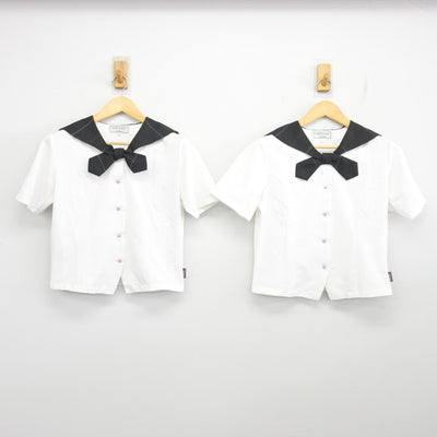 【中古】福岡県 九州産業大学付属九州産業高等学校 女子制服 2点 (ブラウス) sf100451