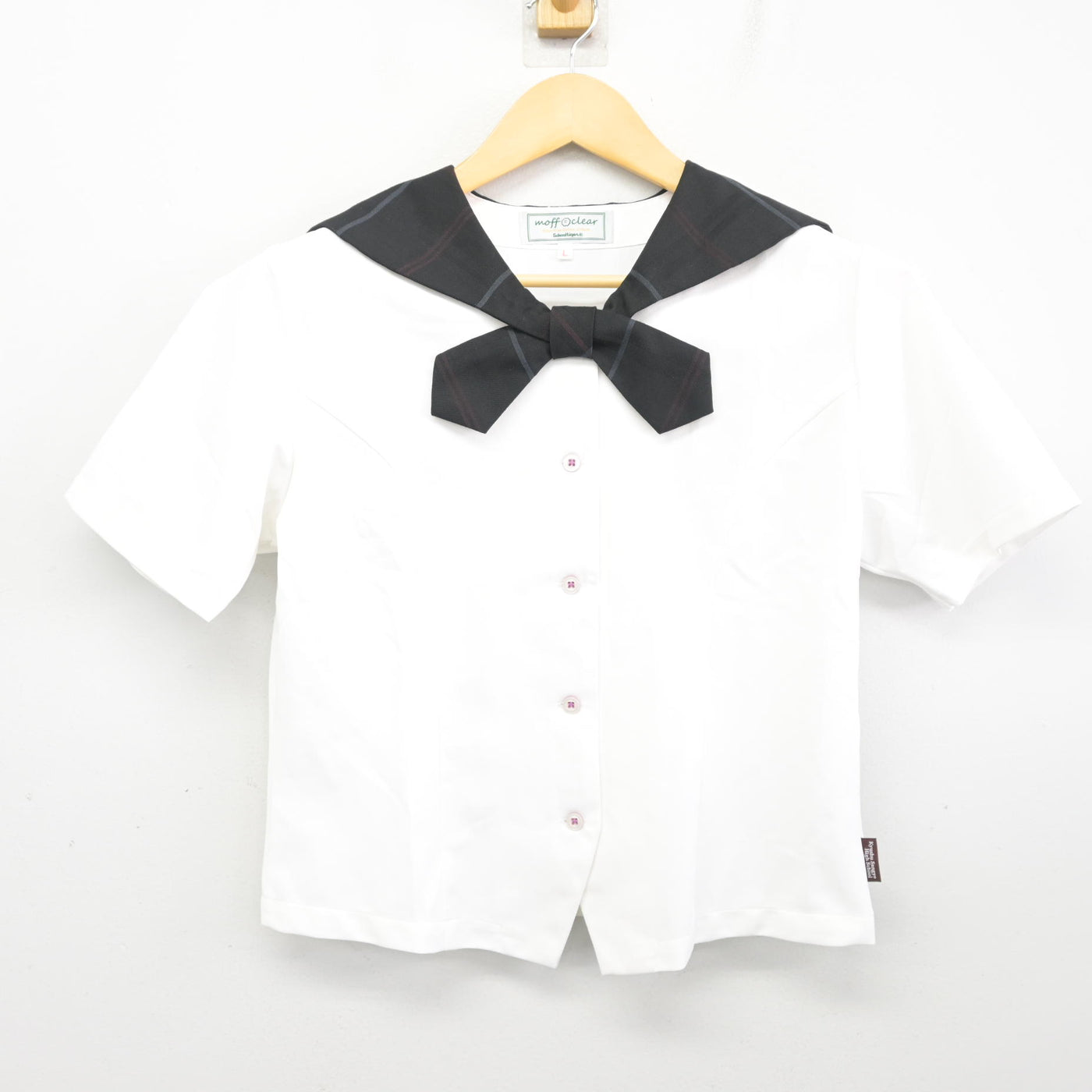 【中古】福岡県 九州産業大学付属九州産業高等学校 女子制服 2点 (ブラウス) sf100451