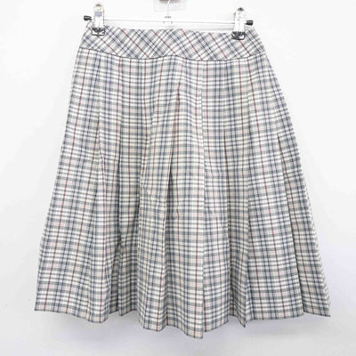 【中古】千葉県 芝浦工業大学柏中学高等学校 女子制服 2点 (ニット・スカート) sf100455