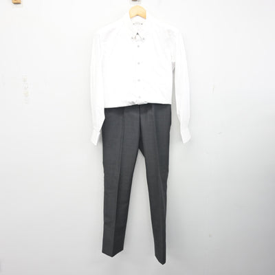 【中古】東京都 日本工業大学駒場高等学校 男子制服 7点 (ブレザー・シャツ・ズボン) sf100469