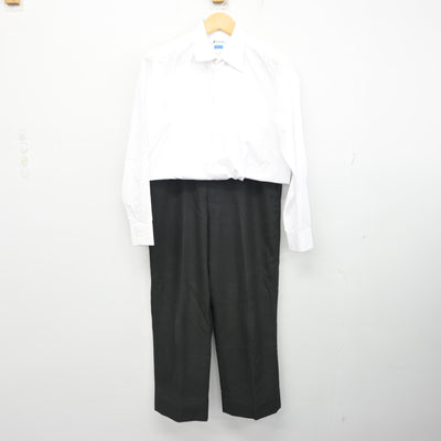 【中古】香川県 仁尾中学校 男子制服 3点 (学ラン・シャツ・ズボン) sf100473