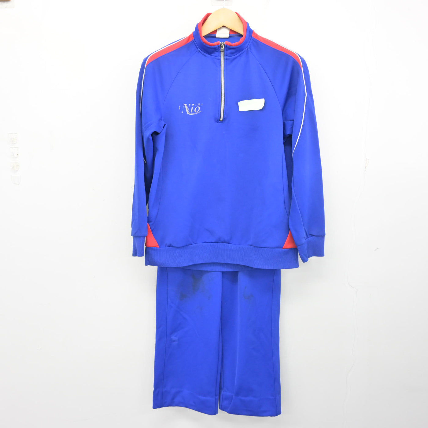 【中古】香川県 仁尾中学校 男子制服 2点 (ジャージ 上・ジャージ 下) sf100474