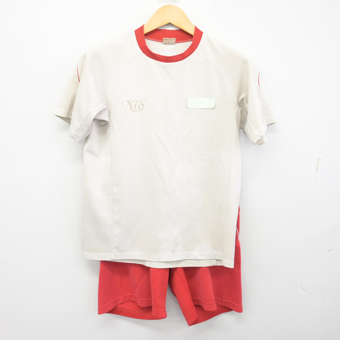 【中古】香川県 仁尾中学校 男子制服 2点 (体操服 上・体操服 下) sf100475