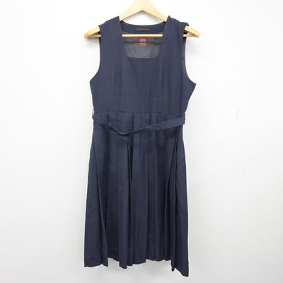 【中古】東京都 篠崎中学校 女子制服 3点 (セーラー服・ジャンパースカート) sf100482