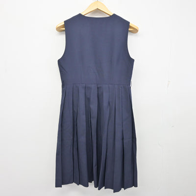 【中古】東京都 篠崎中学校 女子制服 1点 (ジャンパースカート) sf100483