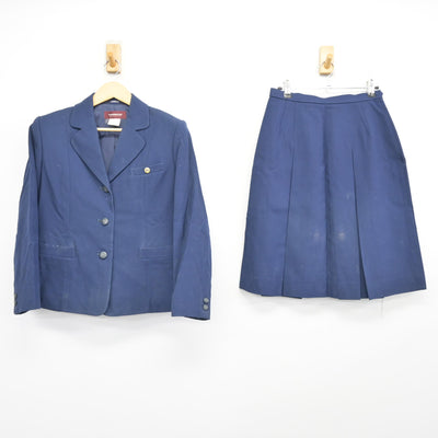 【中古】秋田県 新屋高等学校/旧制服 女子制服 3点 (ブレザー・スカート) sf100490