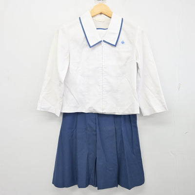 【中古】秋田県 新屋高等学校/旧制服 女子制服 3点 (シャツ・シャツ・スカート) sf100491