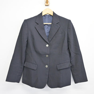 【中古】神奈川県 横浜栄高等学校 女子制服 4点 (ブレザー・スカート・スカート) sf100517