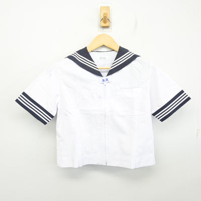 【中古】東京都 昭和女子大学附属昭和中学校 女子制服 2点 (ニット・セーラー服) sf100533