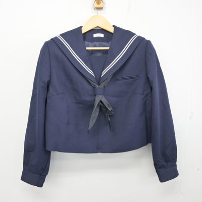 【中古】群馬県 大泉町立南中学校 女子制服 3点 (セーラー服・スカート) sf100541