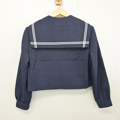 【中古】群馬県 大泉町立南中学校 女子制服 3点 (セーラー服・スカート) sf100541