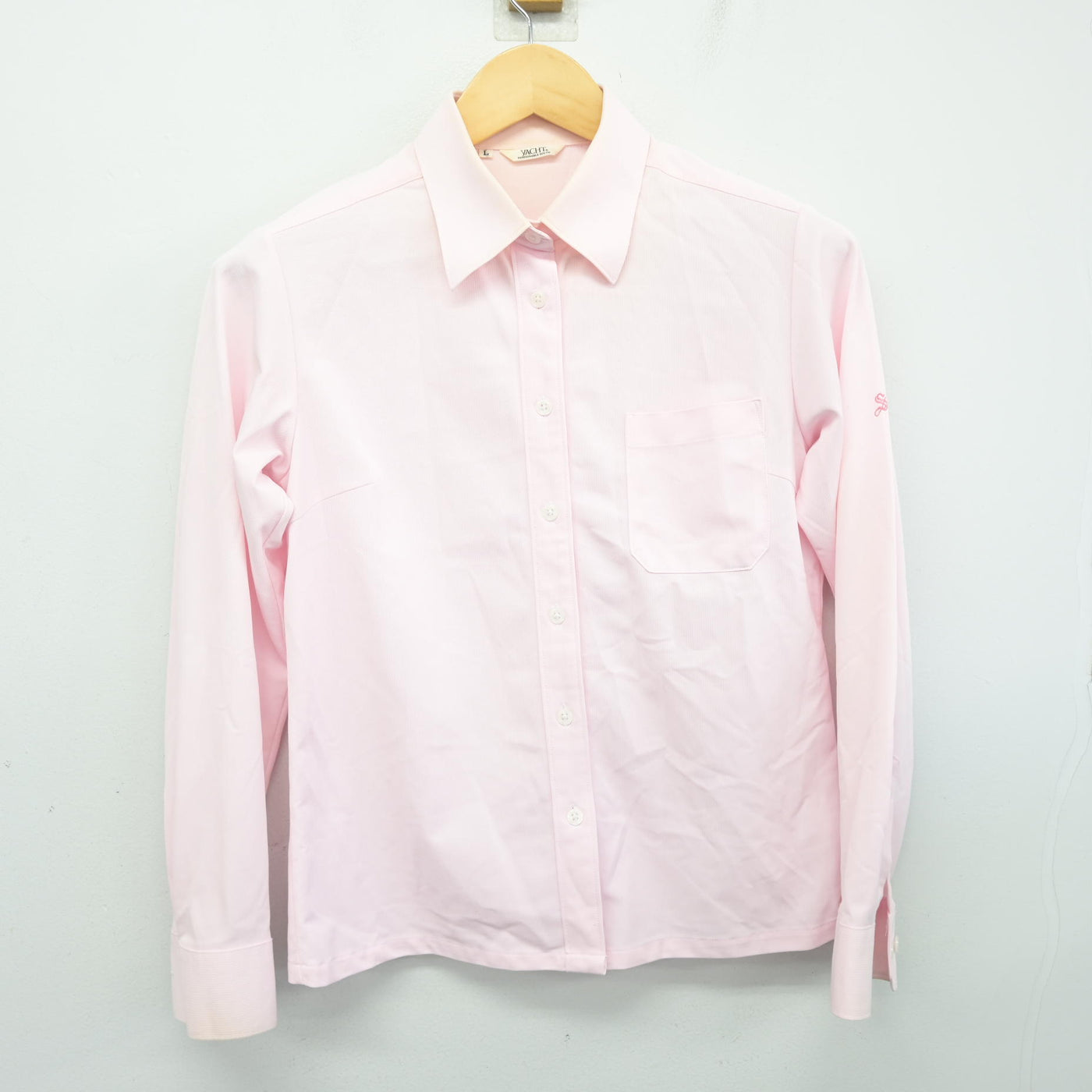【中古】山口県 誠英高等学校 女子制服 3点 (ニットベスト・シャツ) sf100553