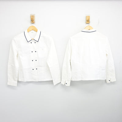 【中古】山口県 誠英高等学校/旧制服 女子制服 3点 (ブラウス・スカート) sf100554