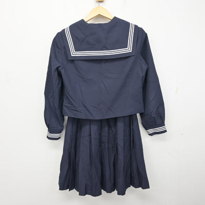 【中古】東京都 小松川第三中学校 女子制服 3点 (セーラー服・スカート) sf100568