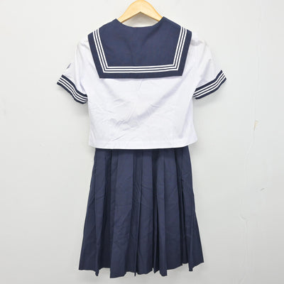 【中古】東京都 小松川第三中学校 女子制服 2点 (セーラー服・スカート) sf100571