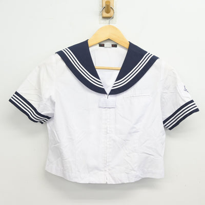 【中古】東京都 小松川第三中学校 女子制服 2点 (セーラー服・スカート) sf100571