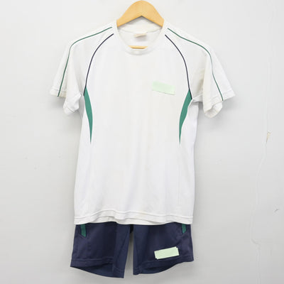 【中古】大阪府 芥川高等学校 女子制服 2点 (体操服 上・体操服 下) sf100585