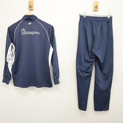 【中古】大阪府 芥川高等学校 女子制服 2点 (ジャージ 上・ジャージ 下) sf100586