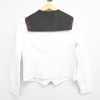 【中古】大阪府 文の里中学校 女子制服 4点 (ブレザー・ブラウス・スカート) sf100599