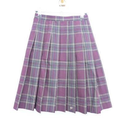 【中古】大阪府 文の里中学校 女子制服 4点 (ブレザー・ブラウス・スカート) sf100599