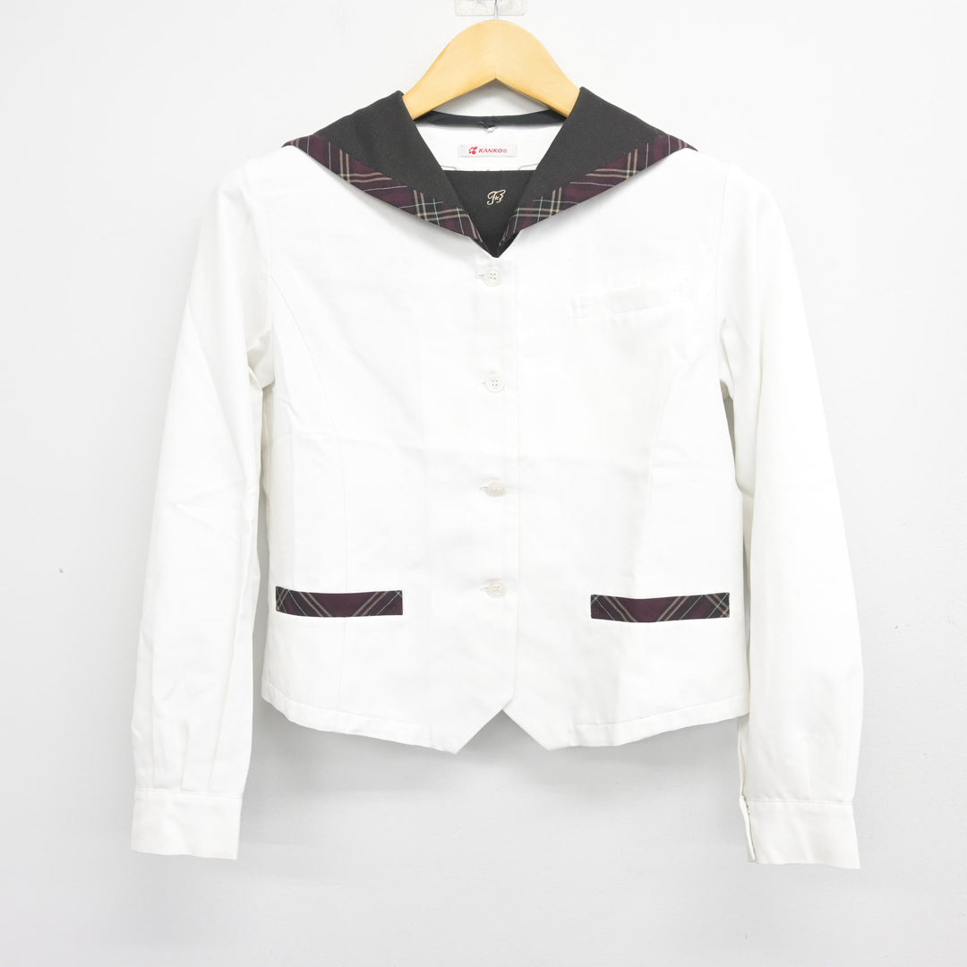 中古】大阪府 文の里中学校 女子制服 2点 (ブラウス) sf100601 | 中古 中古】大阪府 文の里中学校 女子制服 2点 (ブラウス) sf100601 | 中古