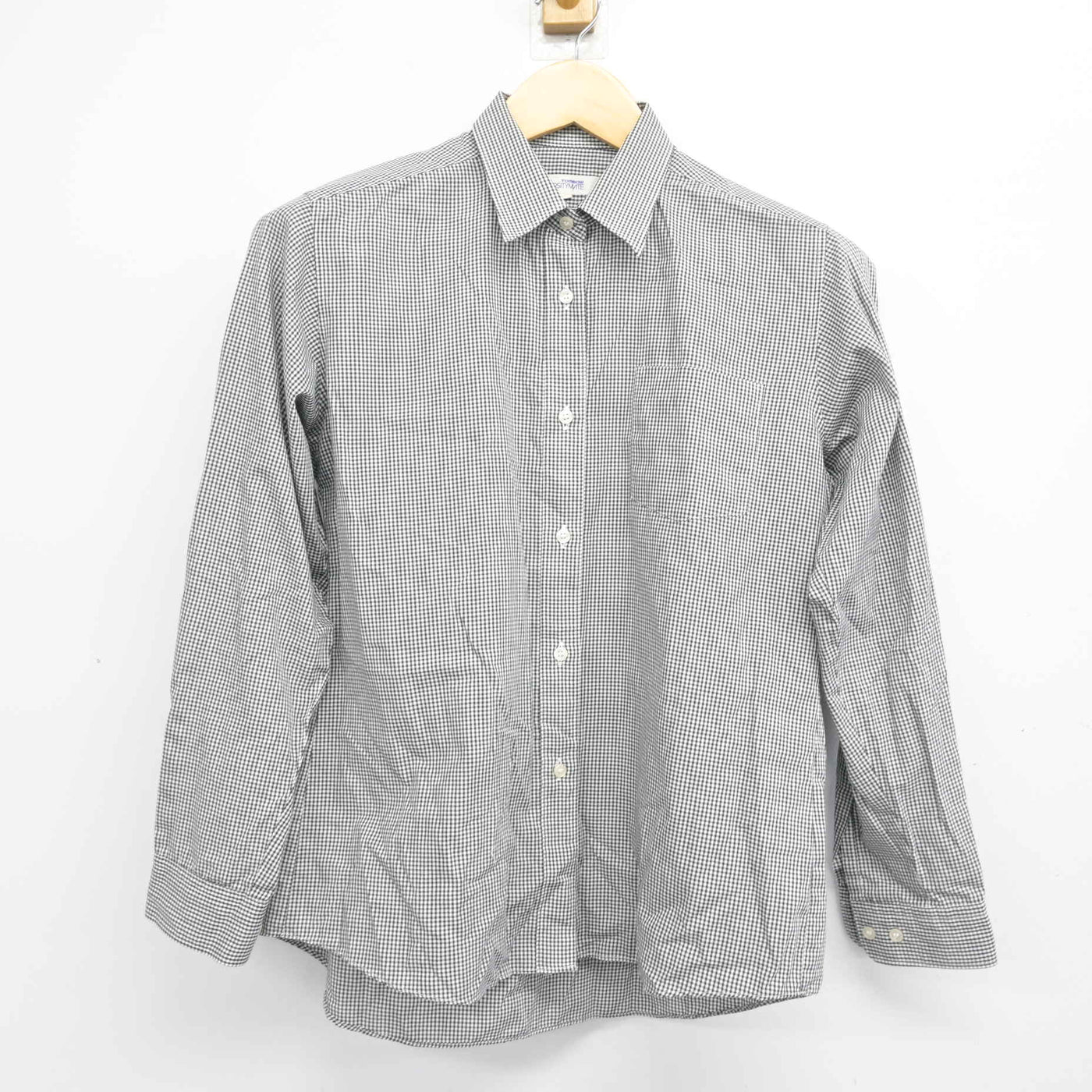【中古】福井県  啓新高等学校 女子制服 3点 (ブレザー・シャツ・スカート) sf100602