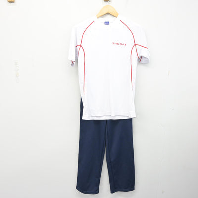 【中古】千葉県 千葉商科大学附属高等学校 女子制服 3点 (ジャージ 上・体操服 上・ジャージ 下) sf100607