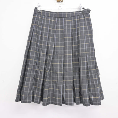 【中古】山梨県 白根高等学校 女子制服 3点 (ブレザー・シャツ・スカート) sf100609