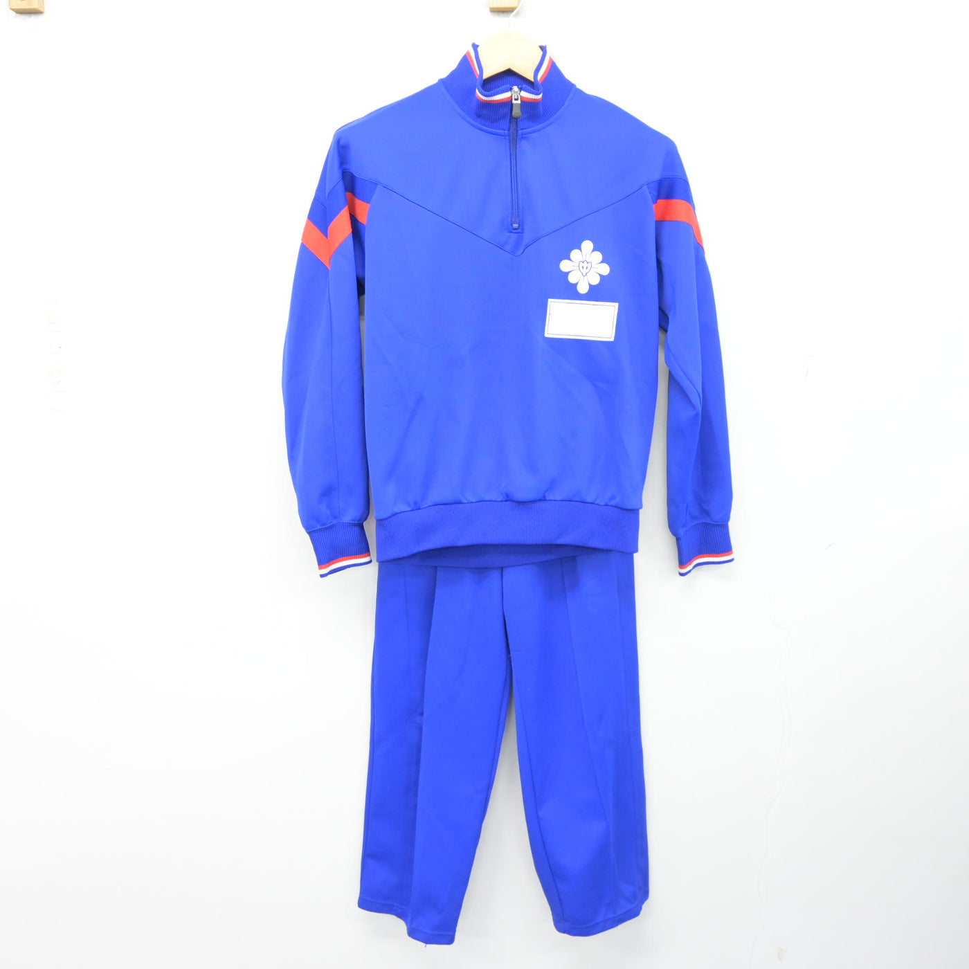 【中古】千葉県 下貝塚中学校 女子制服 2点 (ジャージ 上・ジャージ 下) sf100622