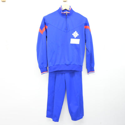 【中古】千葉県 下貝塚中学校 女子制服 2点 (ジャージ 上・ジャージ 下) sf100622