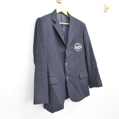 【中古】千葉県 わせがく高等学校 男子制服 2点 (ブレザー) sf100630