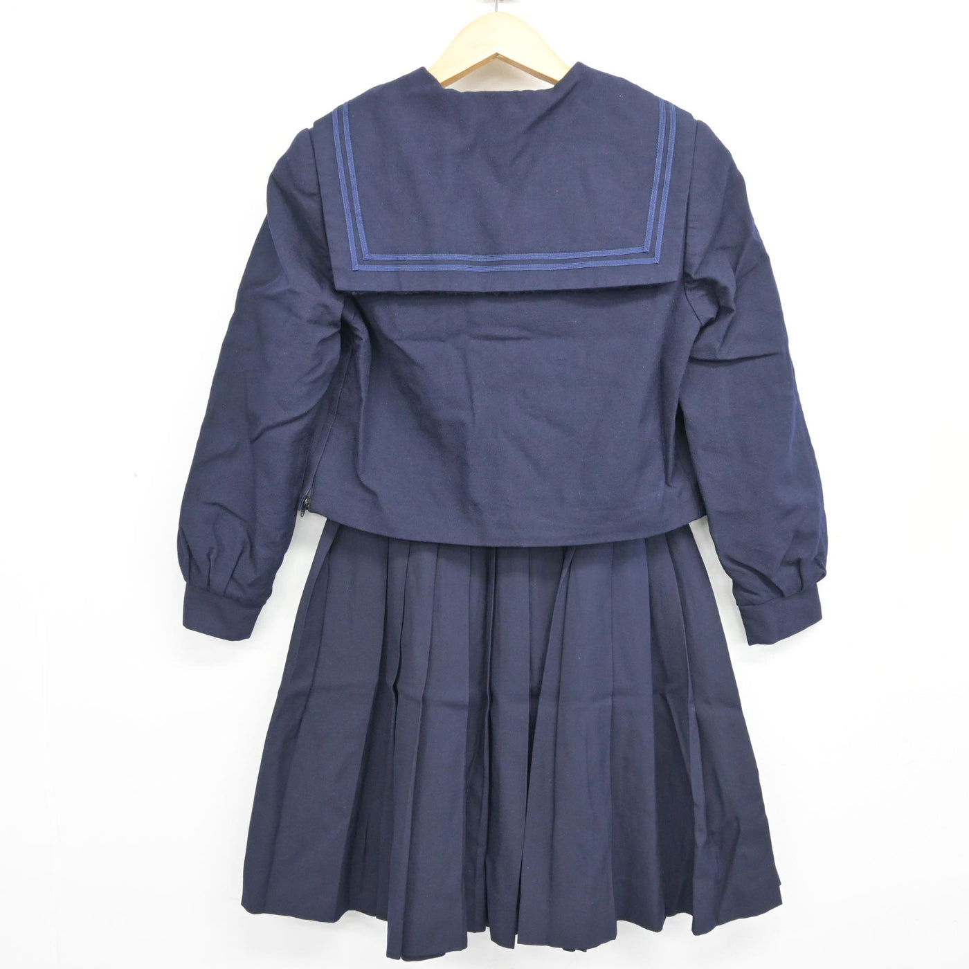 【中古】北海道 札幌真栄高等学校 女子制服 3点 (セーラー服・スカート) sf100641