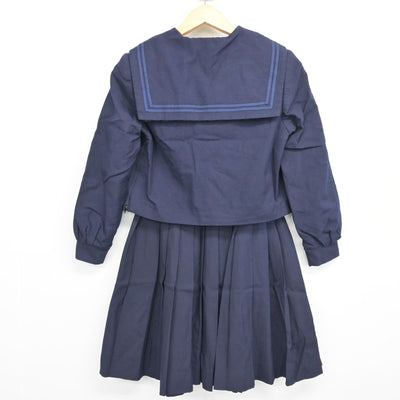 【中古】北海道 札幌真栄高等学校 女子制服 3点 (セーラー服・スカート) sf100641