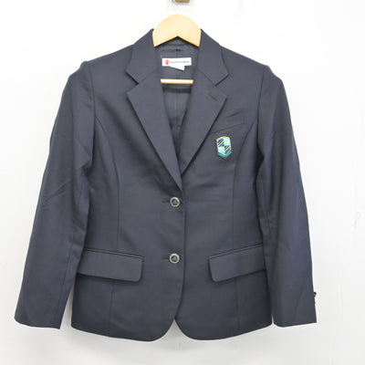 【中古】神奈川県 宮前平中学校 女子制服 4点 (ブレザー・スカート) sf100653