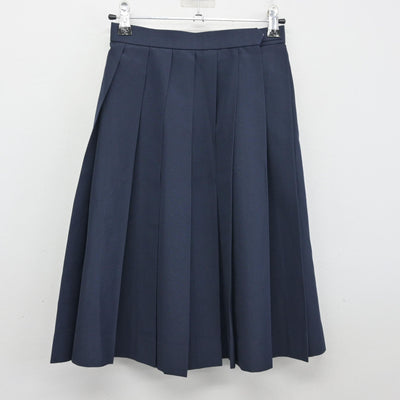 【中古】広島県 安田女子中学校 女子制服 3点 (ベスト・スカート) sf100658