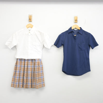 【中古】東京都 品川女子学院中等部 女子制服 3点 (シャツ・シャツ・スカート) sf100665