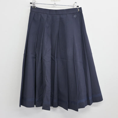 【中古】長崎県 活水高等学校 女子制服 3点 (セーラー服・スカート) sf100674
