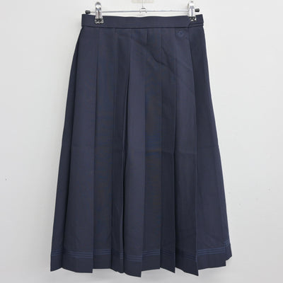 【中古】長崎県 活水高等学校 女子制服 2点 (セーラー服・スカート) sf100676