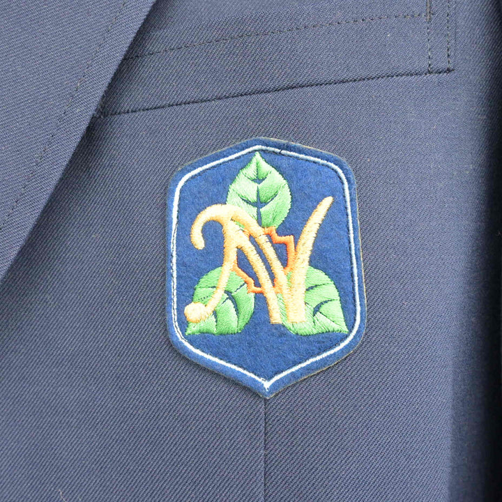 中古】埼玉県 南陵中学校 男子制服 2点 (ブレザー・ズボン) sf100694